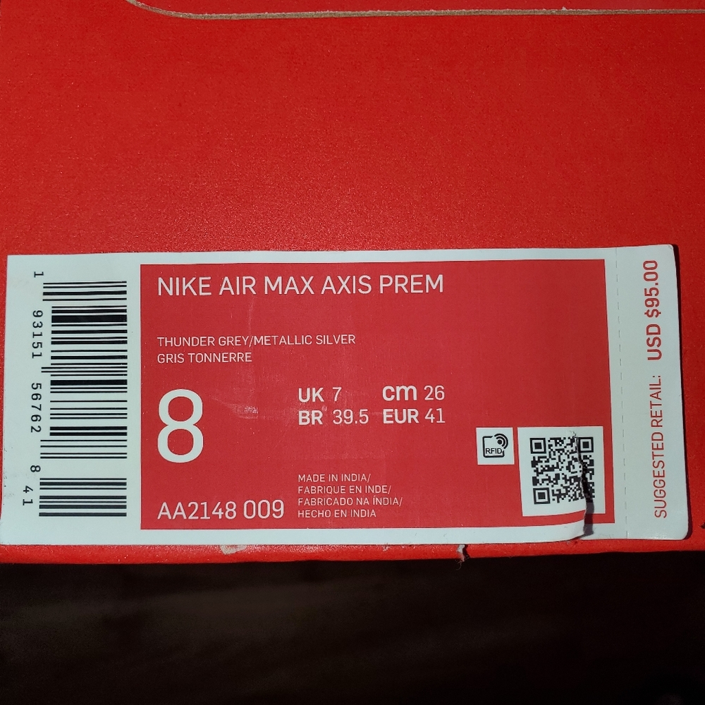 Nike Air Max Axis Premium Sneakers - Picture 8 of 9